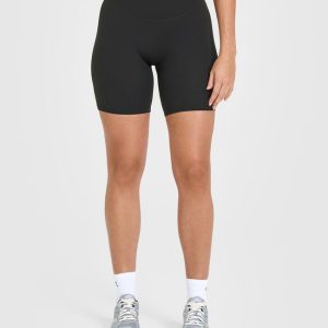 SoftMotion™ Cycling Shorts 8" Soft Black