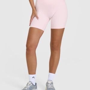SoftMotion™ Cycling Shorts 8" Ballet Pink