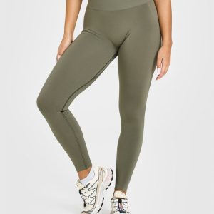 Effortless Seamless Leggings Alpine Green