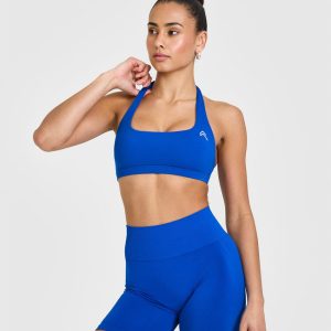 EasyLift™ Halter Bralette Cobalt Blue