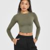Mellow™ Soft Mid Long Sleeve Top Alpine Green