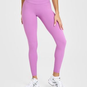 Unified High Waisted Leggings Orchid Purple
