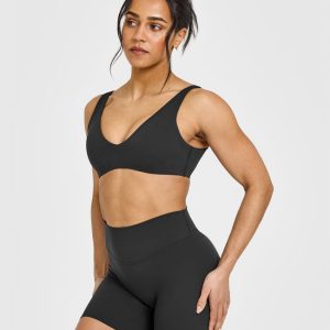 SoftMotion™ Scoop Back Bralette Soft Black