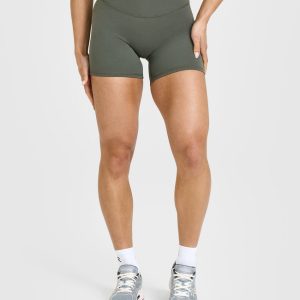 SoftMotion™ Shorts 6" Dark Khaki