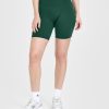 SoftMotion™ Cycling Shorts 8" Dark Racing Green