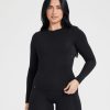 Mellow™ Soft Long Sleeve Top Black